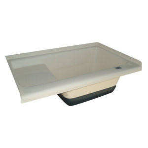 Icon 00475 Sit-In Step Tub with Right Hand Drain TU500RH - Colonial White