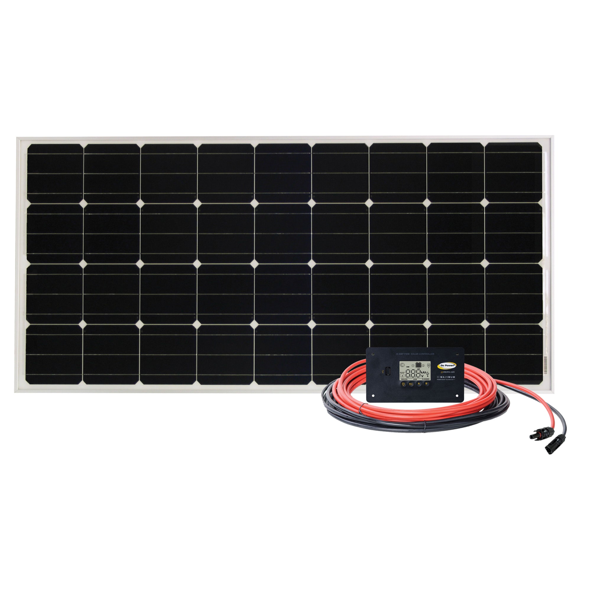 Go Power! OVERLANDER Overlander Solar Charging Kit - 190 Watt, 9.3 Amp