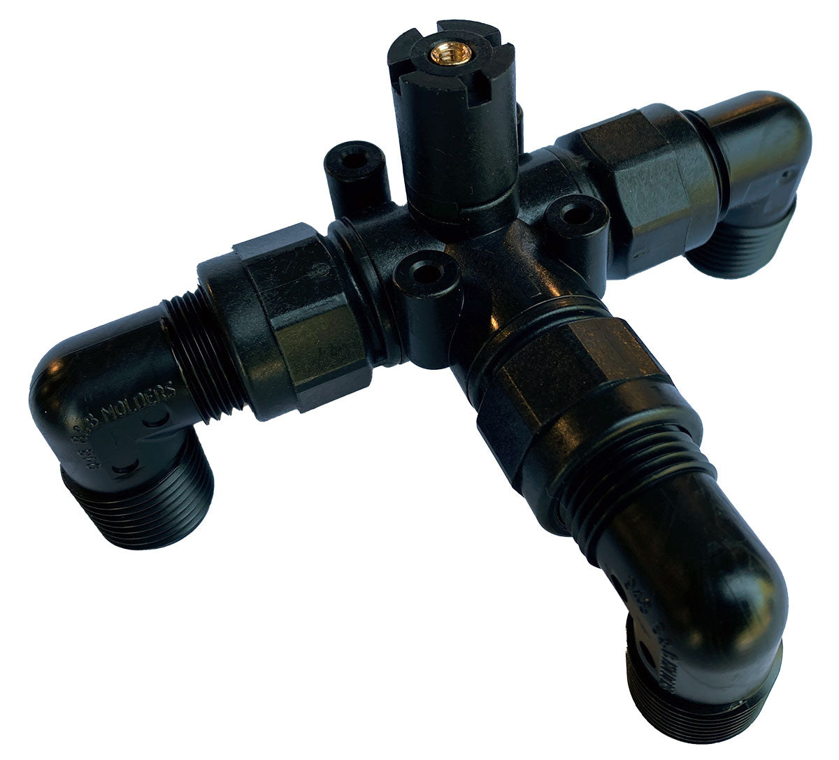 B&B Molders 94135 Diverter, 1/2 Thread for Panels