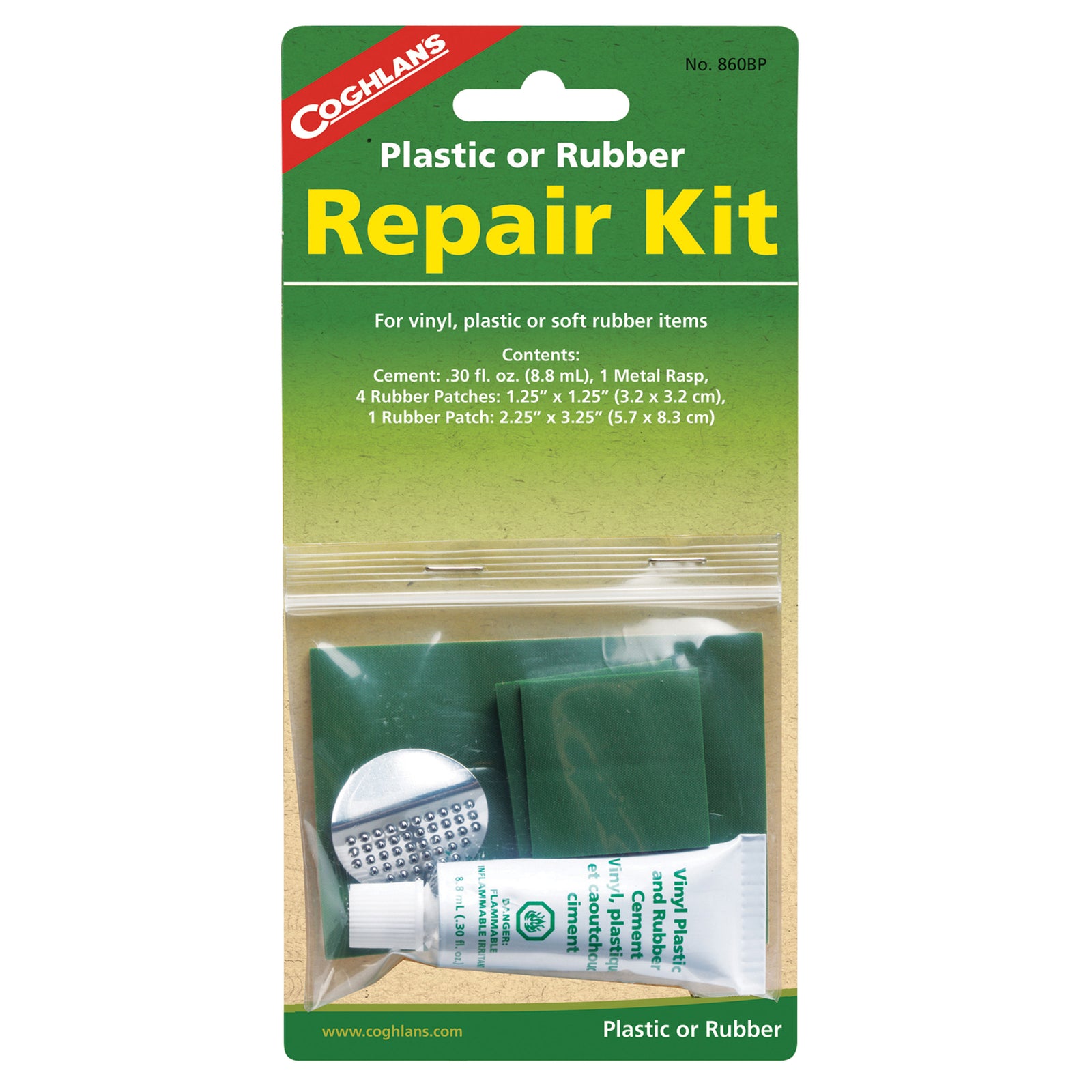Coghlan's 860BP Rubber Repair Kit