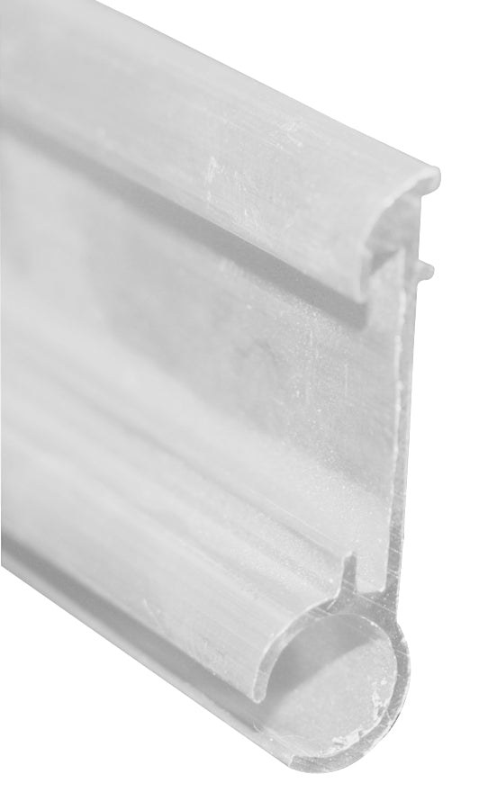 AP Products 021-51001-16 Awning Rail Insert, 1-1/2" x 1/2" x 16', Polar White