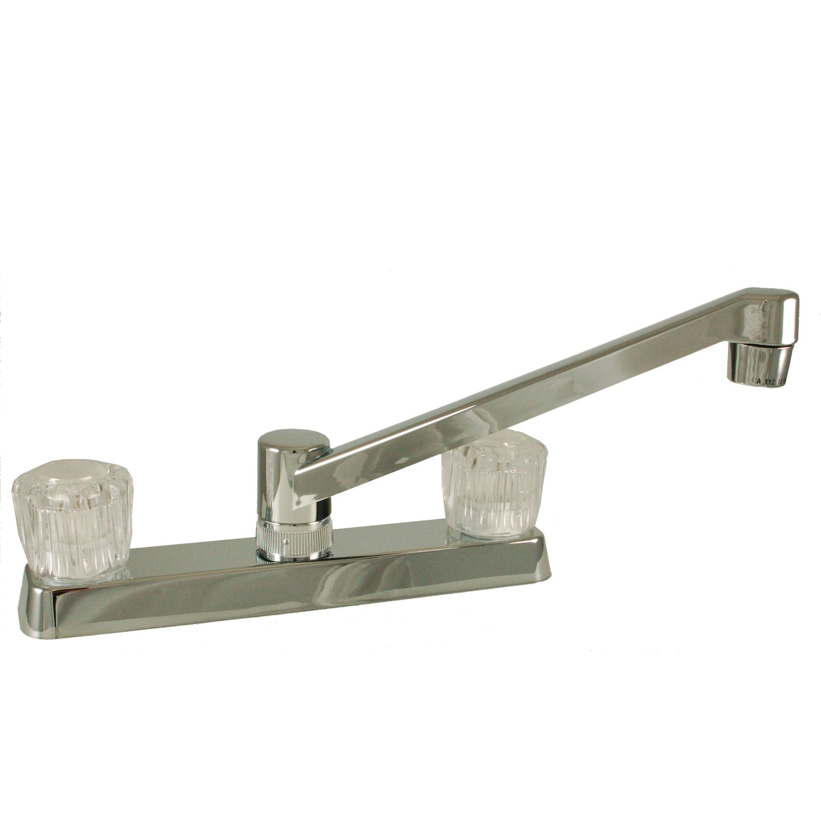 Empire Faucets U-YJW800F RV Kitchen Non-Metallic Faucet With Crystal Handles - 8", Chrome