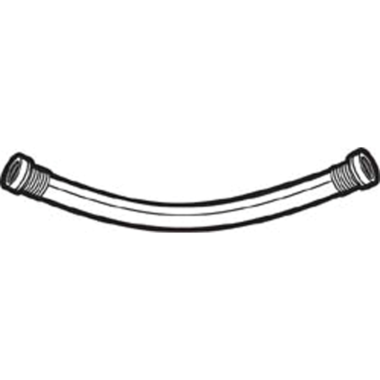 Barker 15655 Tote-Along Flexible Hose - 1/2" x 1' with 3/4" FGH