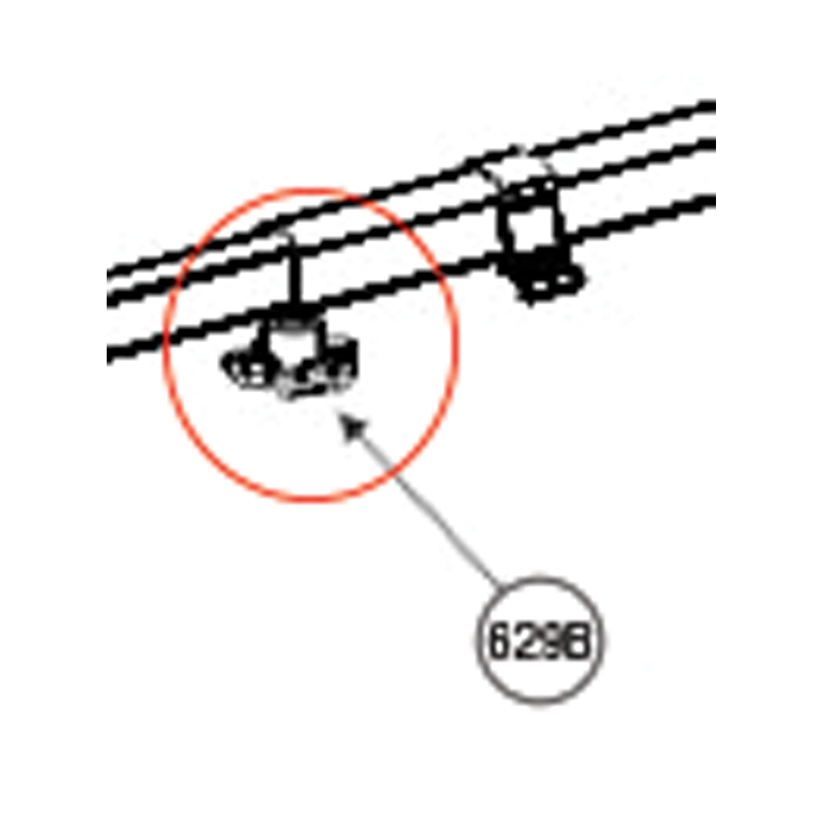 Dometic 3310799.006 Adjustable Knob W/Nut F/8500+