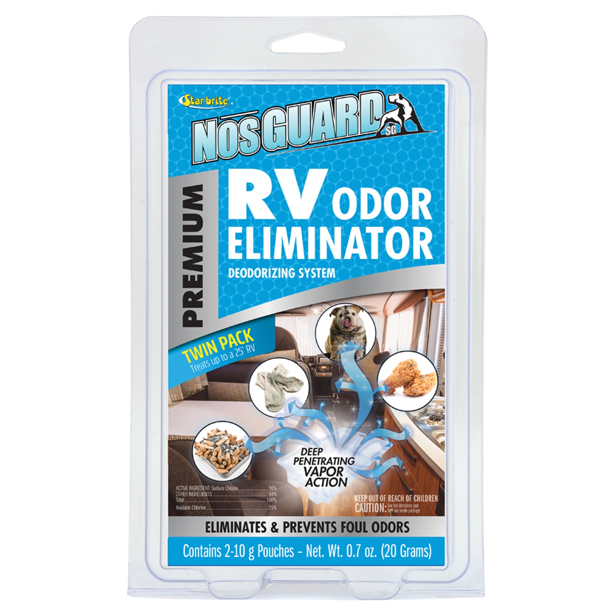 Star brite 79950 NosGuard Premium RV Odor Eliminator Deodorizing System