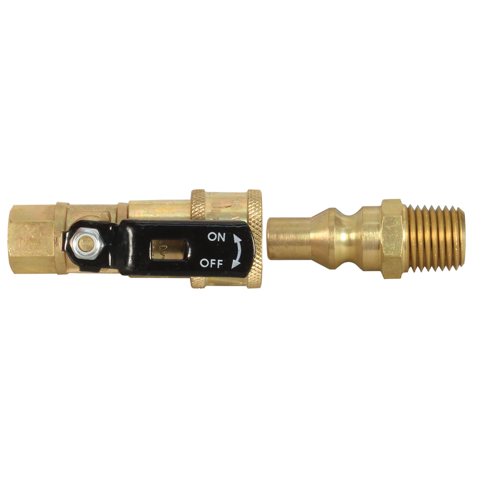 JR Products 07-30455 Quick Disconnect Set - 1/4" Male and Female Quick Disconnect