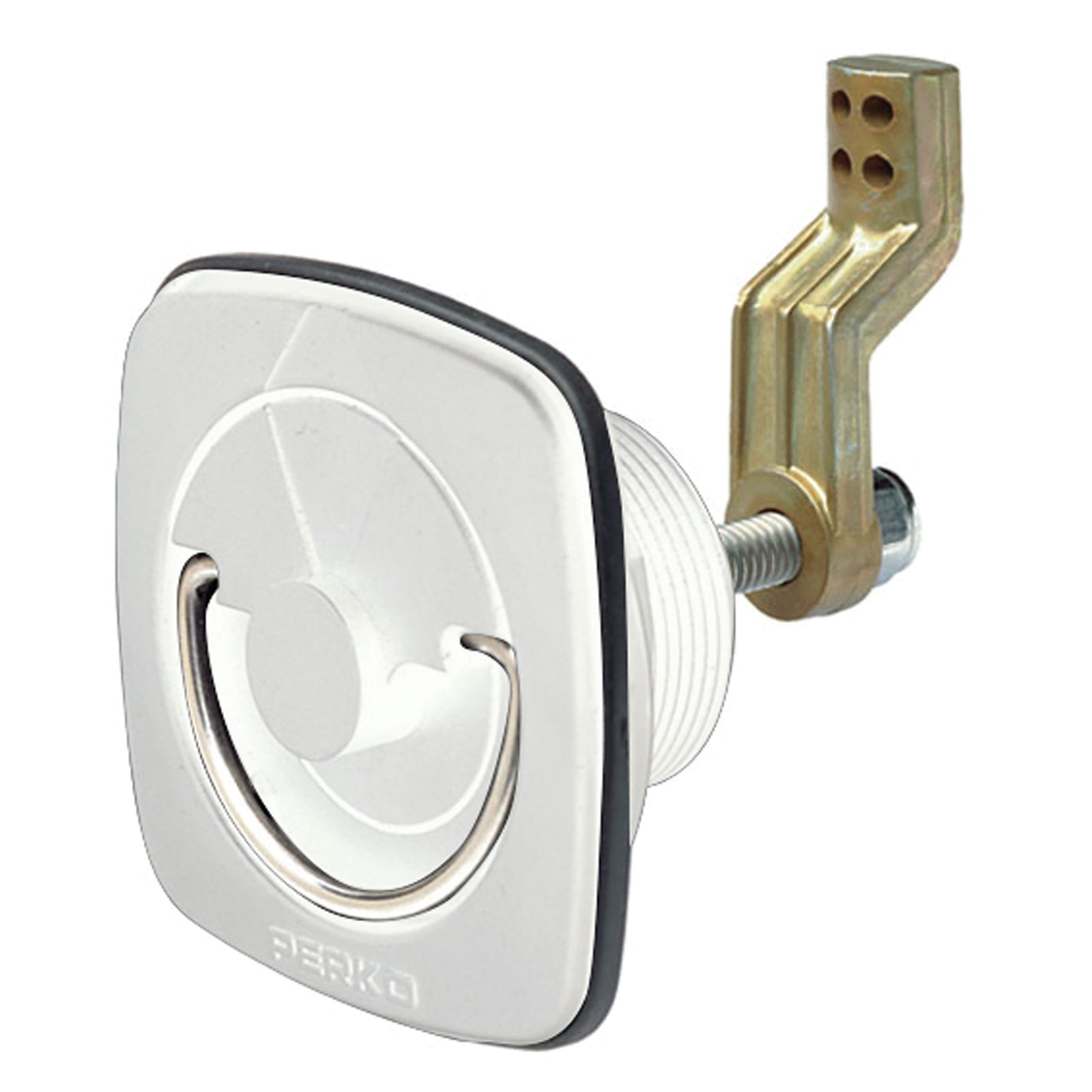 Perko 1082DP3WHT Flush Latch - 1-1/16" to 2-9/16" Cam, White