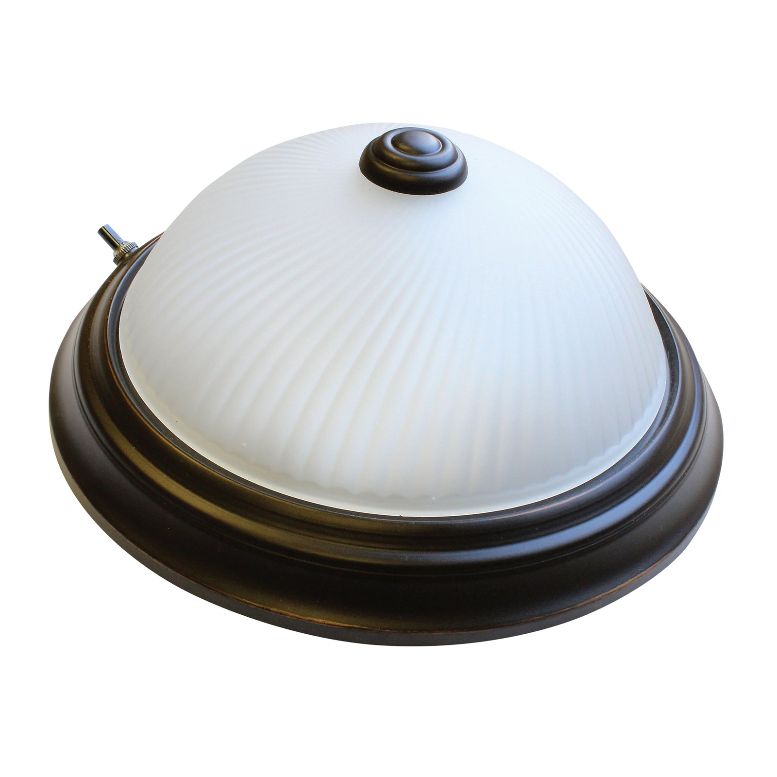 LaSalle Bristol 410129512744RT Ceiling Light 10" W/Frosted Glb