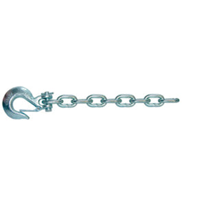 C.R. Brophy HL44 Heavy Duty Safety Chain with Hook Grade 70 - 5/16" x 37"