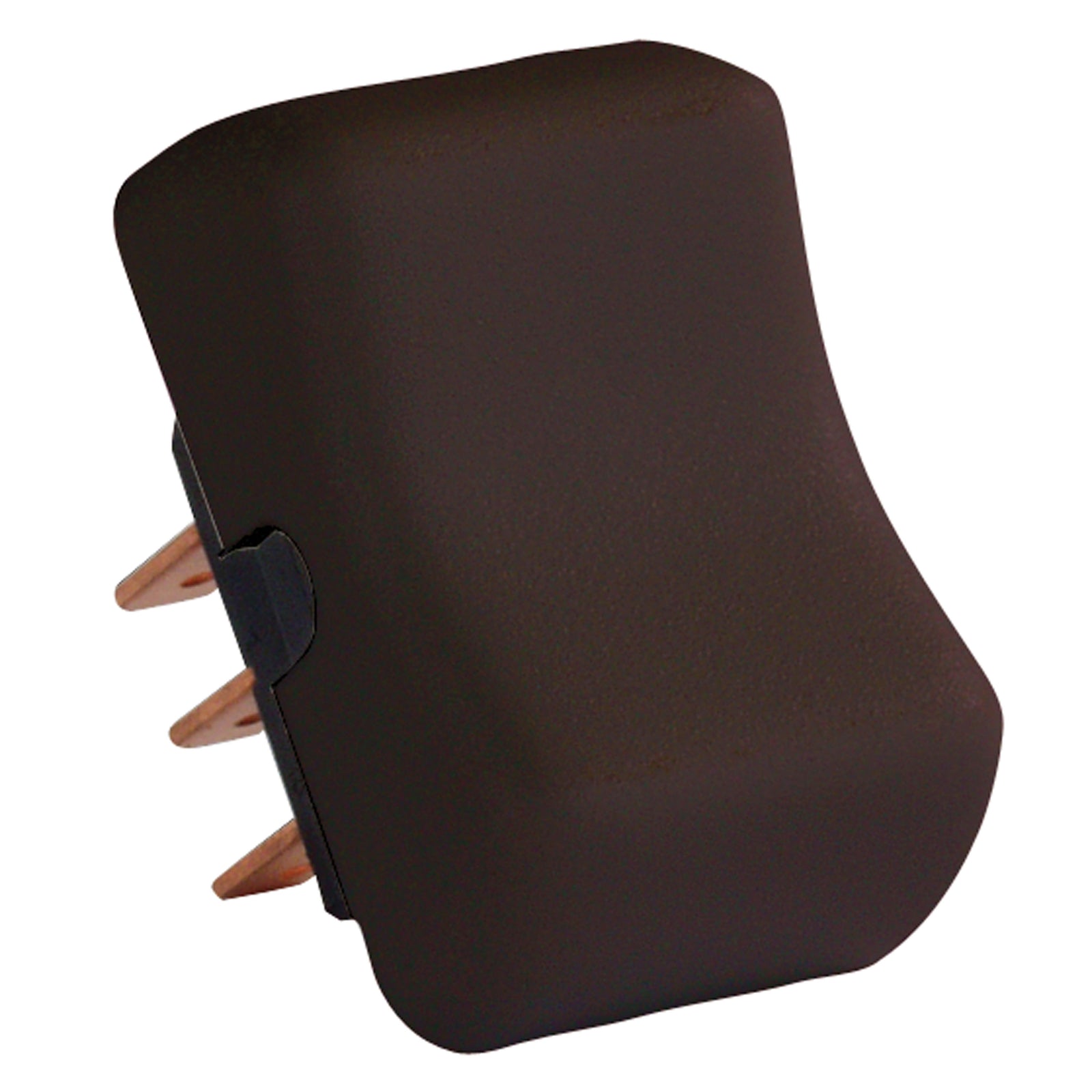 JR Products 13015 DPDT Mom-On/Off/Mom-On Switch - Brown
