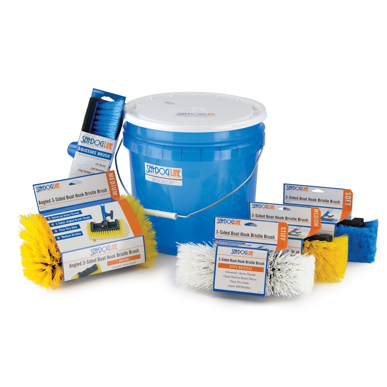 Sea-Dog 916125 Bucket of Brushes