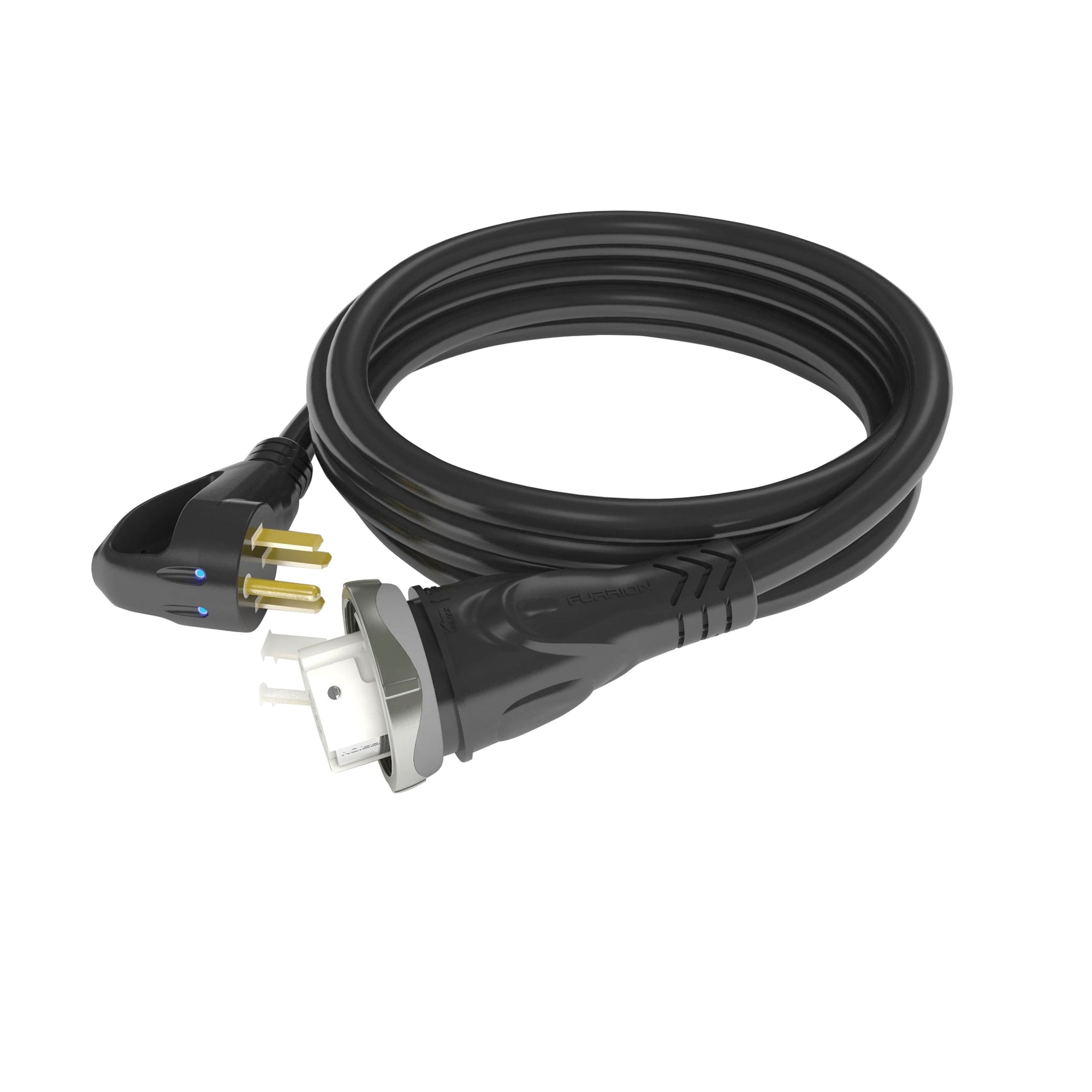 Lippert 381639 Furrion 50 Amp RV Power Cord Locking with Powersmart LED Indicators - 30'