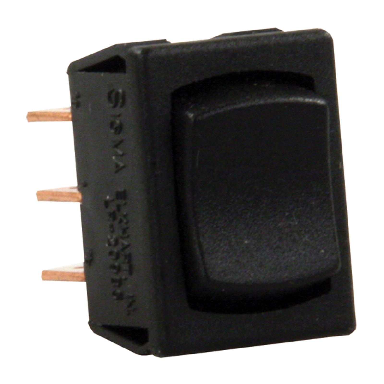 JR Products 13725 Mini Mom-On/Off/Mom-On Switch SPDT - Black