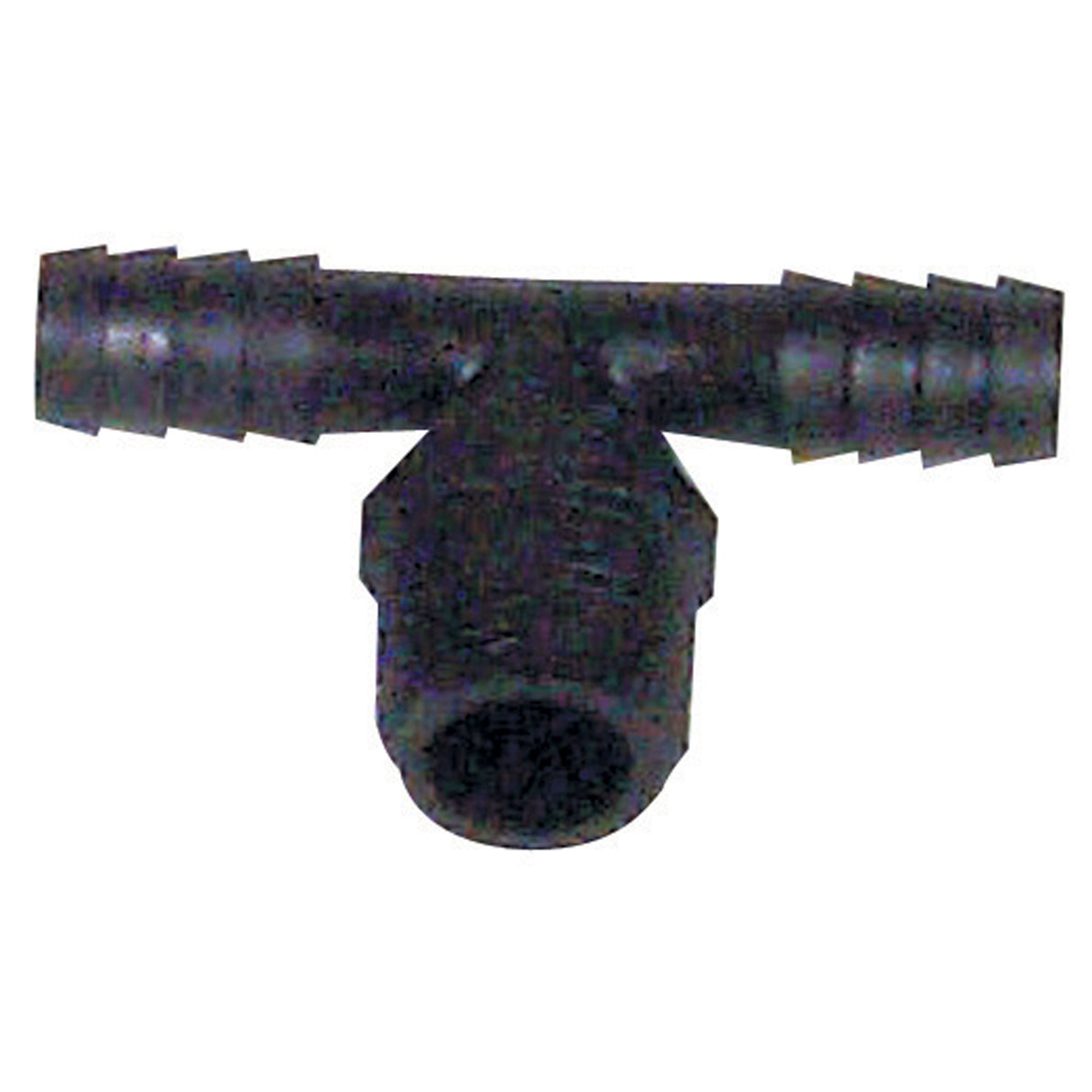 Midland Metal 33-451W Nylon Male Pipe x Barb x Barb Branch Tee - 3/8 in. x 3/8 in. x 3/8 in.