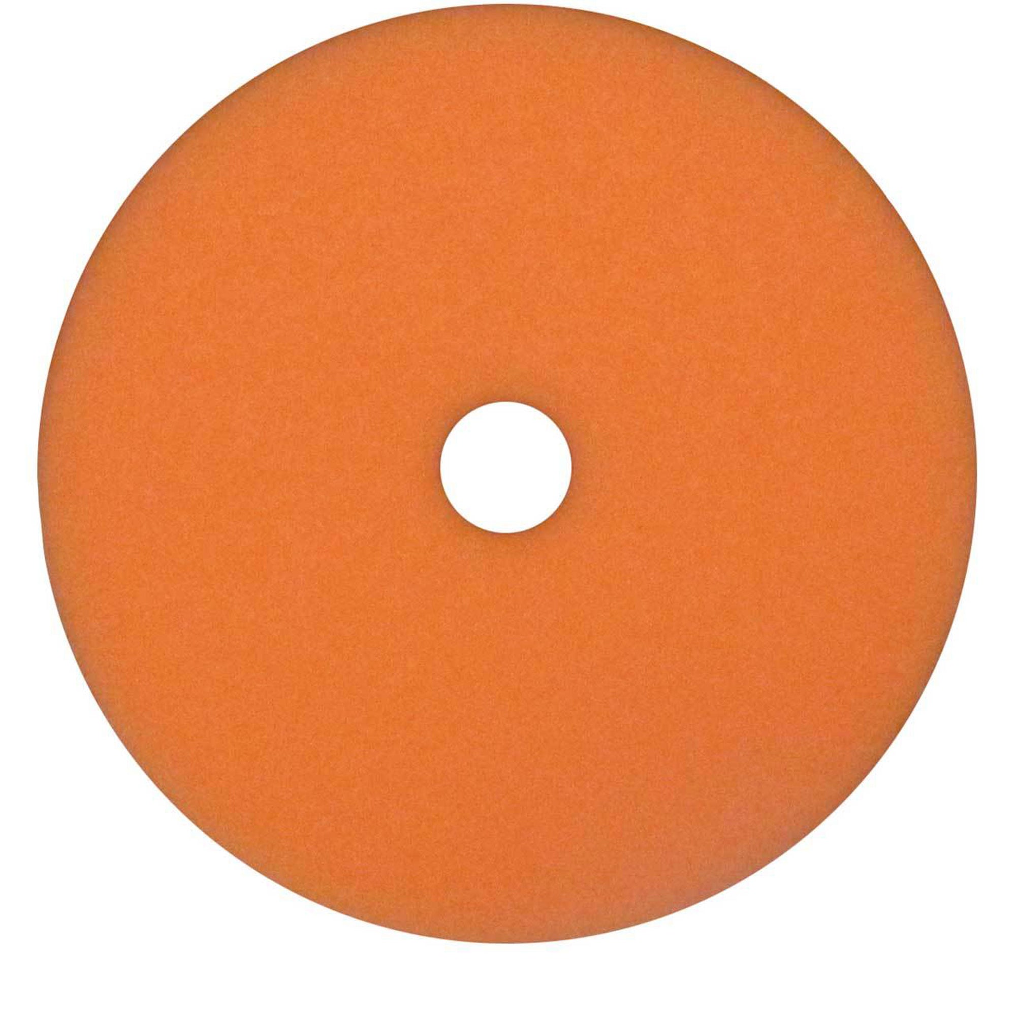 Wizards 11603 21 DA Polisher Orange Foam Polishing Pad - 6"