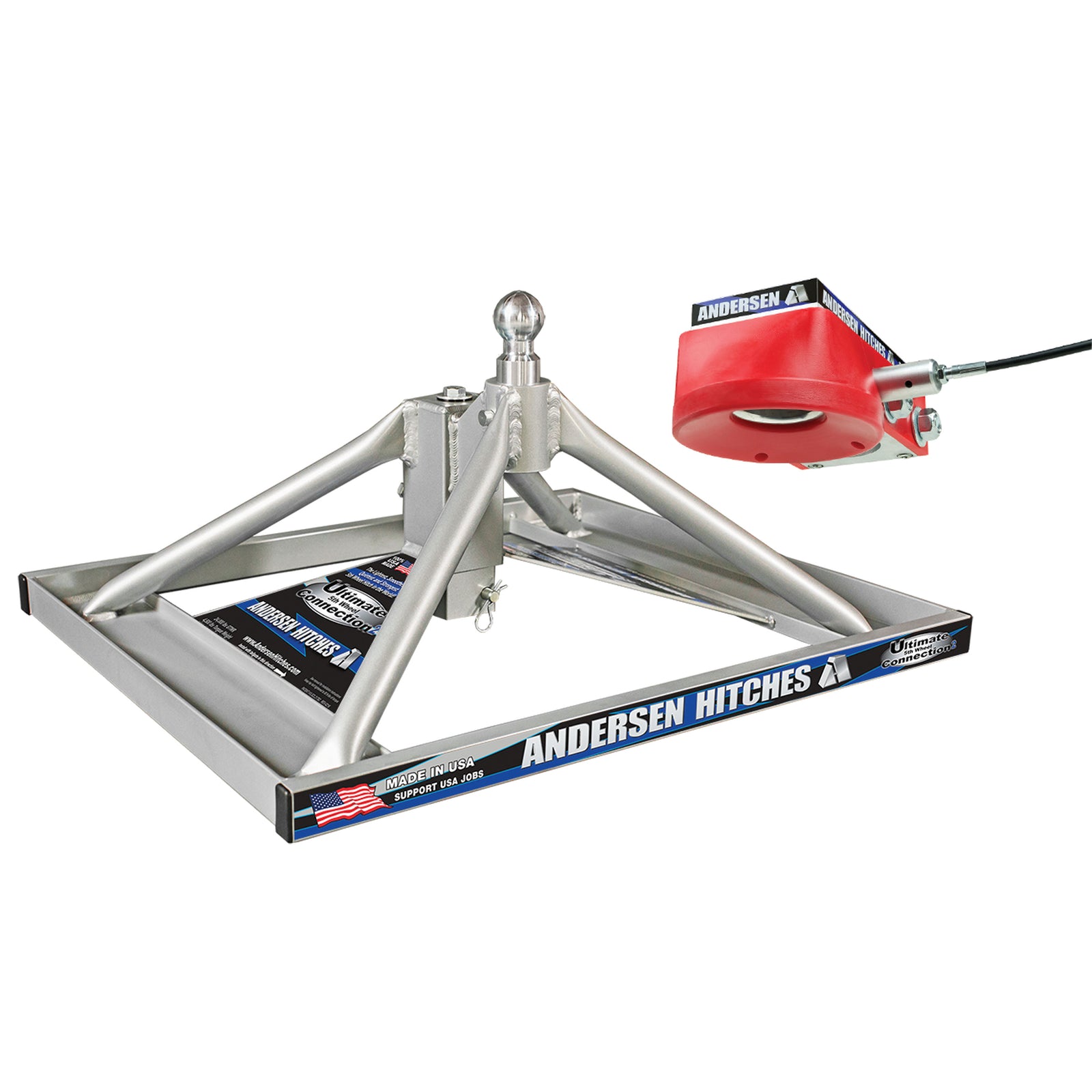 Andersen Hitches 3220 Aluminum Ultimate 5th Wheel Connection 2 - Gooseneck Version