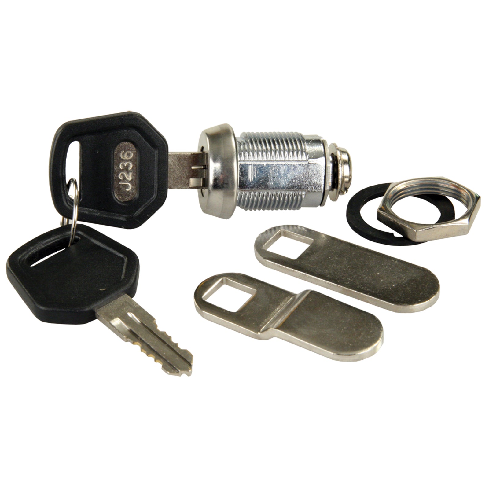 JR Products 00165 Compartment Door Key Lock - 7/8"