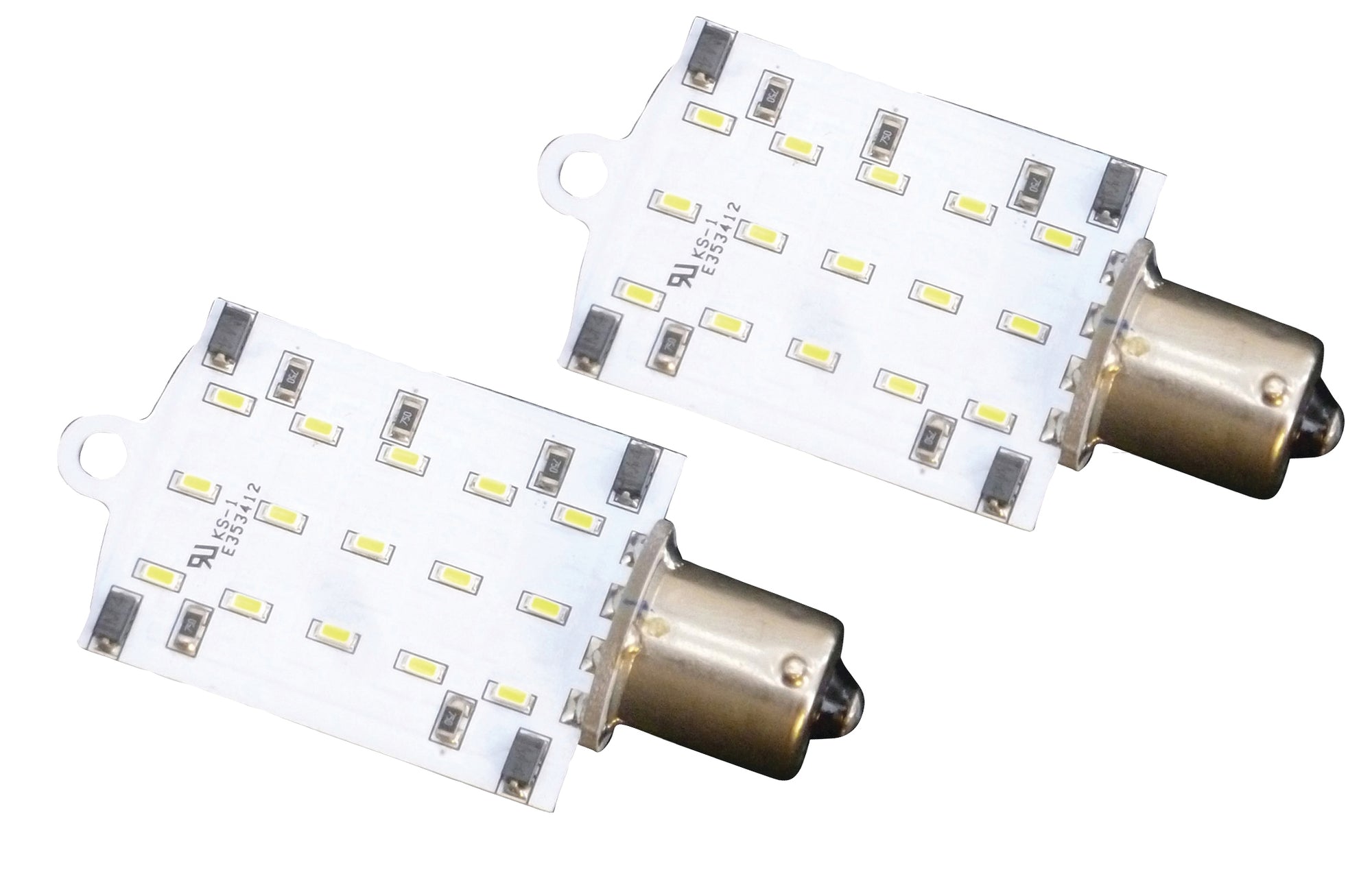 Diamond Group By Valterra DG726021VP LED Replacement Bulbs for 1141 & 1156 - 3500K, 2 Pack