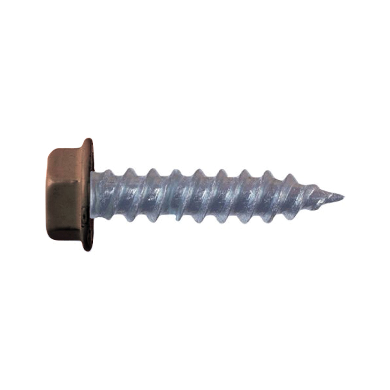 AP Products 012-TR50 BR 8 X 3/4 MH/RV Unslotted Hex Washer Head Screw, Pack of 50 - 3/4", Brown