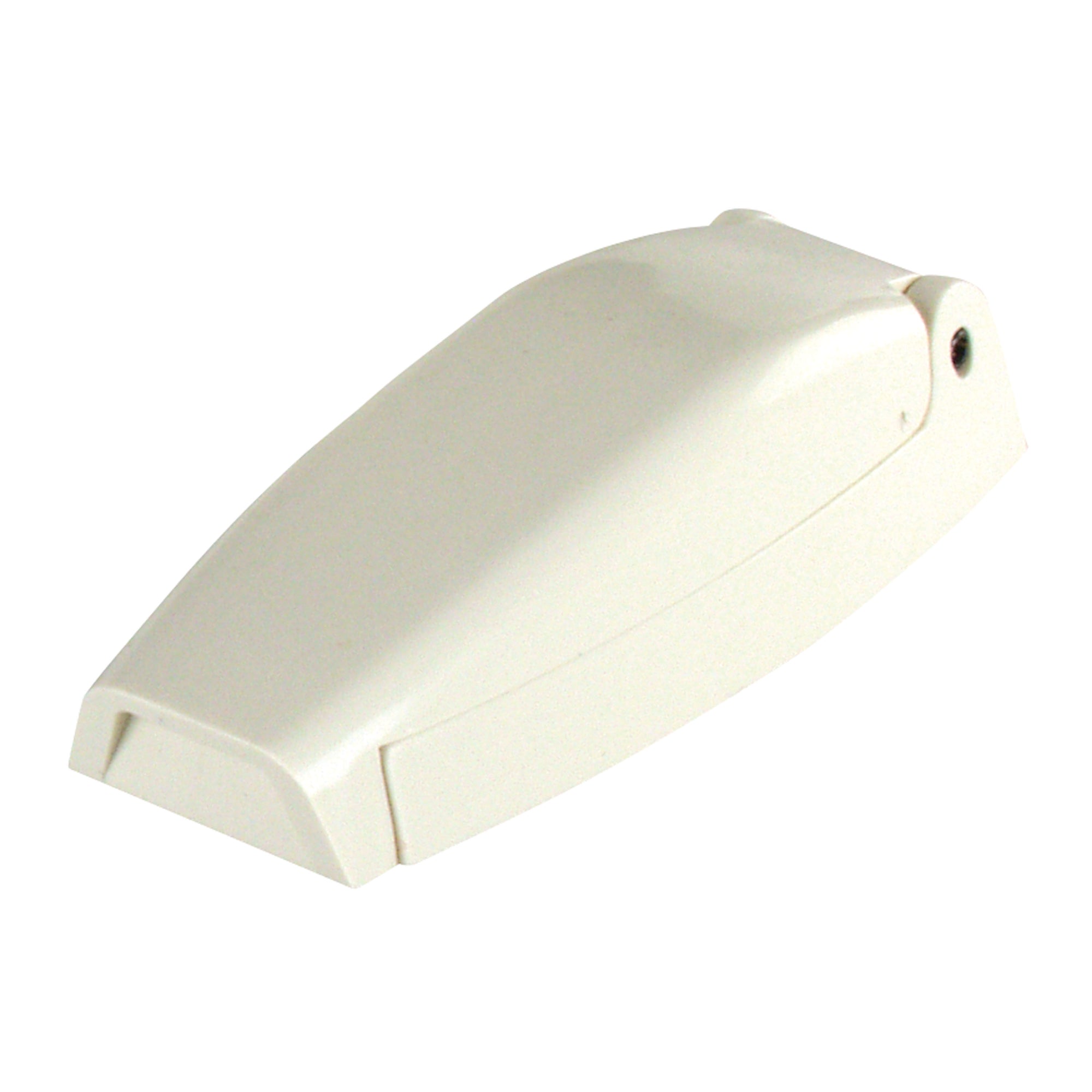 JR Products 10254 Baggage Door Catch - Colonial White, Pack of 2