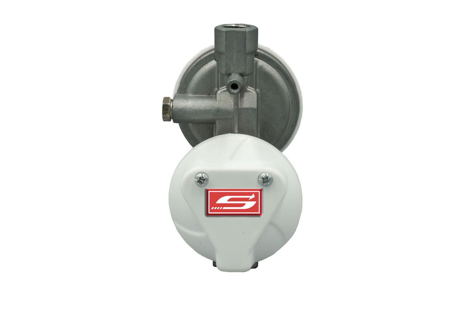 Suburban LP-R524V Vertical Vent Two-Stage Regulator - 160,000 BTU/hr, Inlet: 1/4" FNPT, Outlet: 3/8" NPT