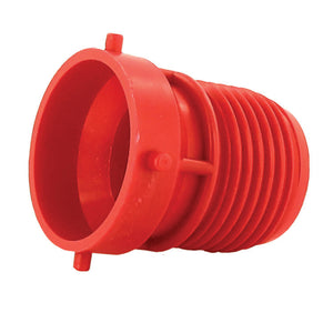 Valterra F02-3105 EZ Coupler - Sewer Thread Attachment, Red