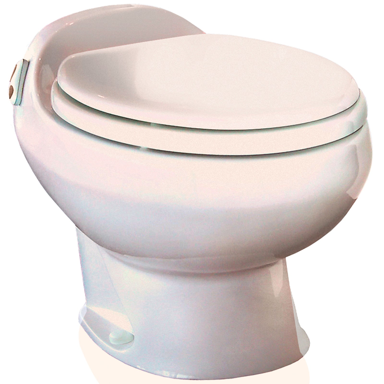 Thetford 19769 Aria Deluxe II Electric Flush RV Toilet - Low, Bone