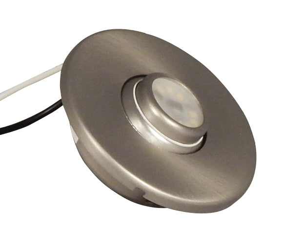 Gustafson Lighting GSAML9694 Swivel LED Light - Satin Nickel Finish - 3"