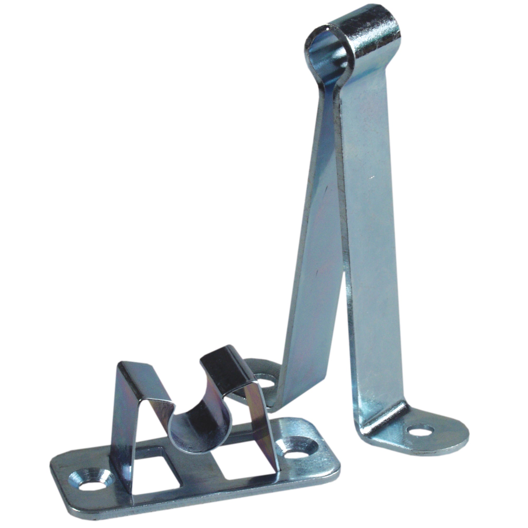 JR Products 10535 Metal C-Clip Style Door Holder - 3"