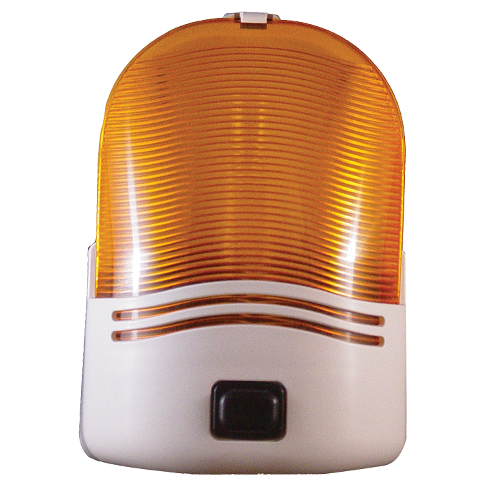 Fasteners Unlimited 007-30SAP Omega Porch Light with Amber Lens