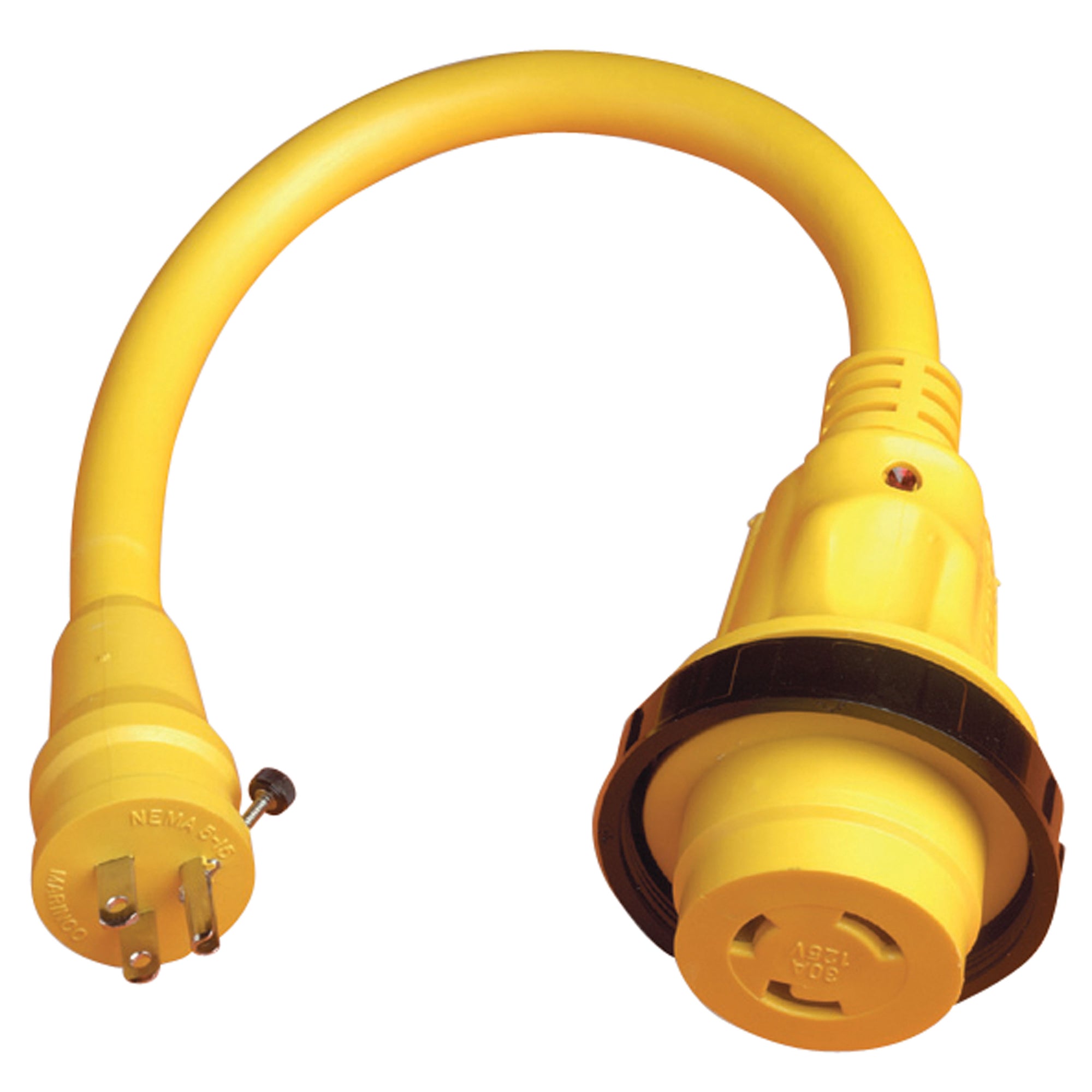 ParkPower 104SPPRV Pigtail Adapter - 15A Male to 30A Female, 18"