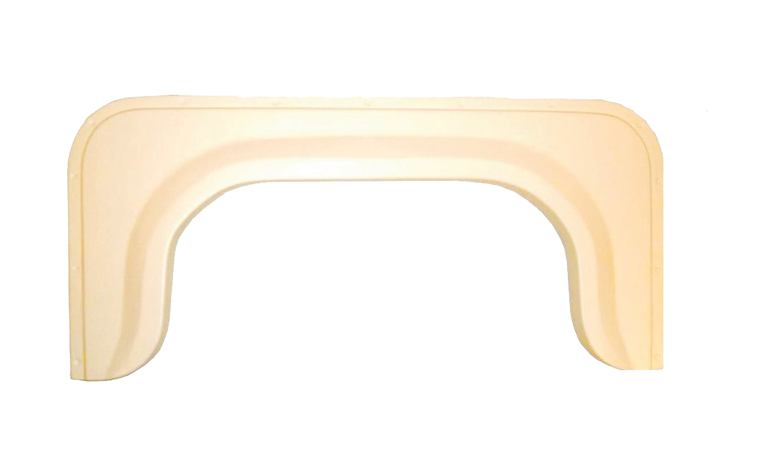 Icon 00395 Single Axle Fender Skirt FS340 - Colonial White