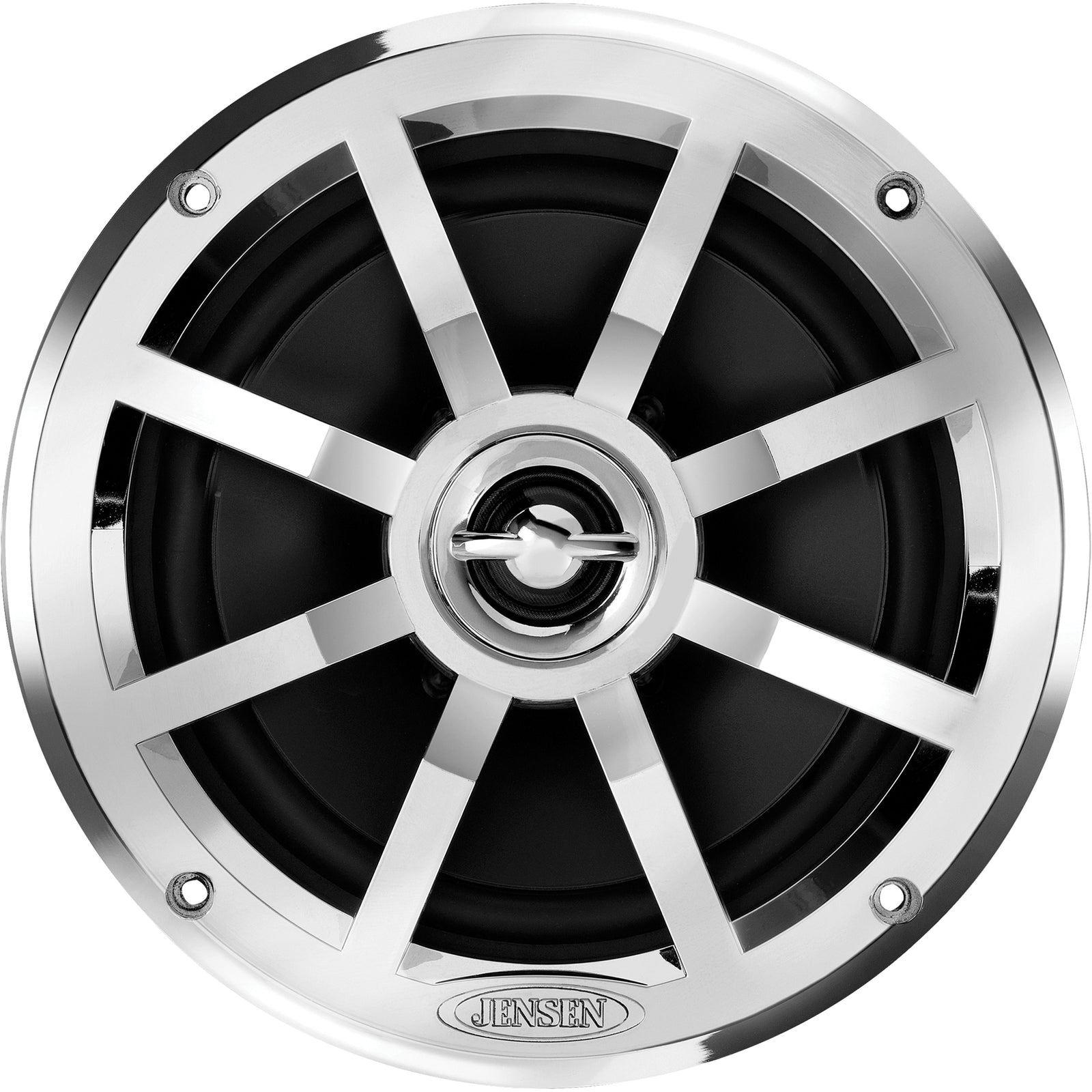 Jensen MSX60CPR 6.5" 75 Watts Coaxial Speakers - Chrome
