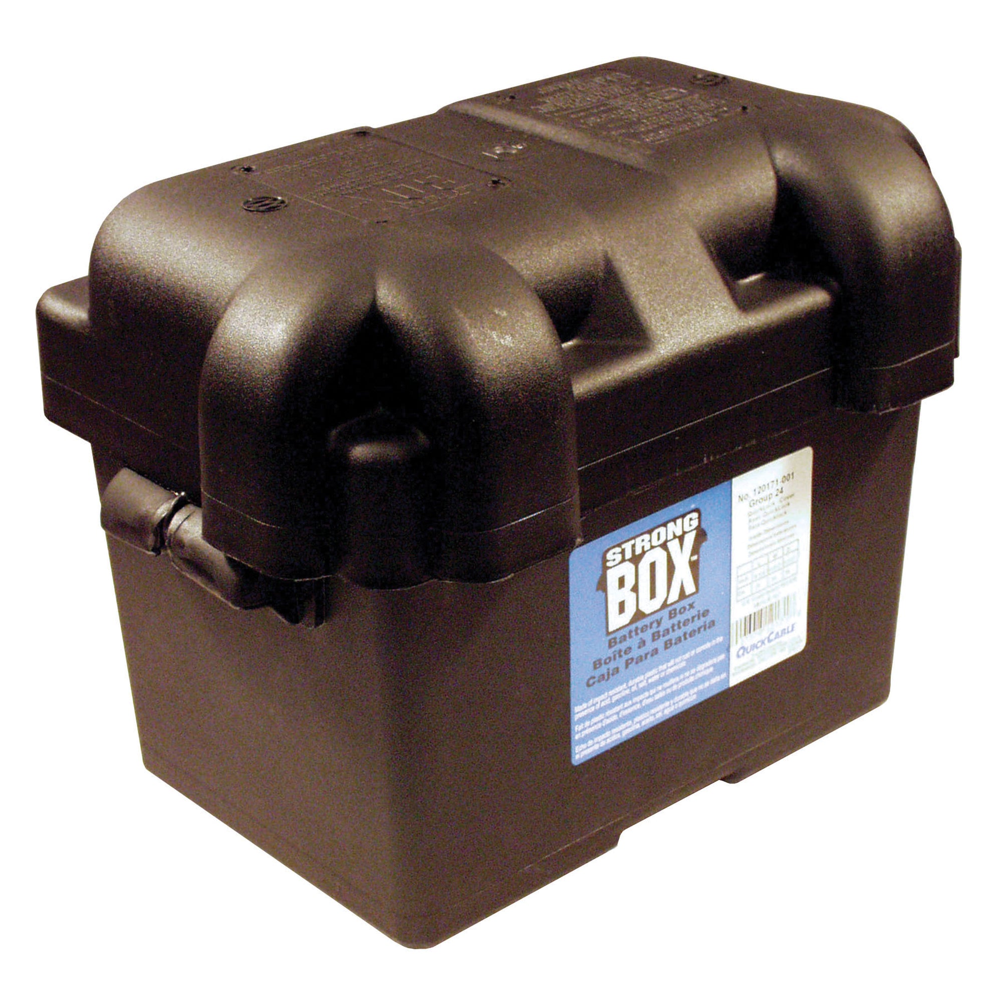 Quick Cable 120171-012 Group 24 Battery Box - Black