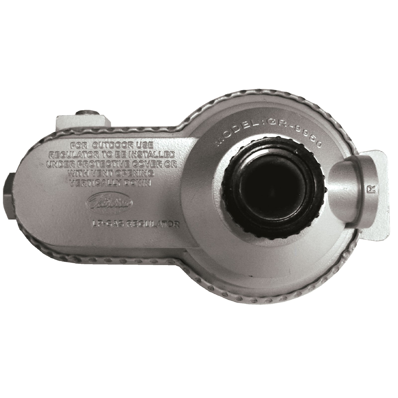 JR Products 07-30365 Low Pressure Two-Stage LP Gas Regulator - Fairview Style