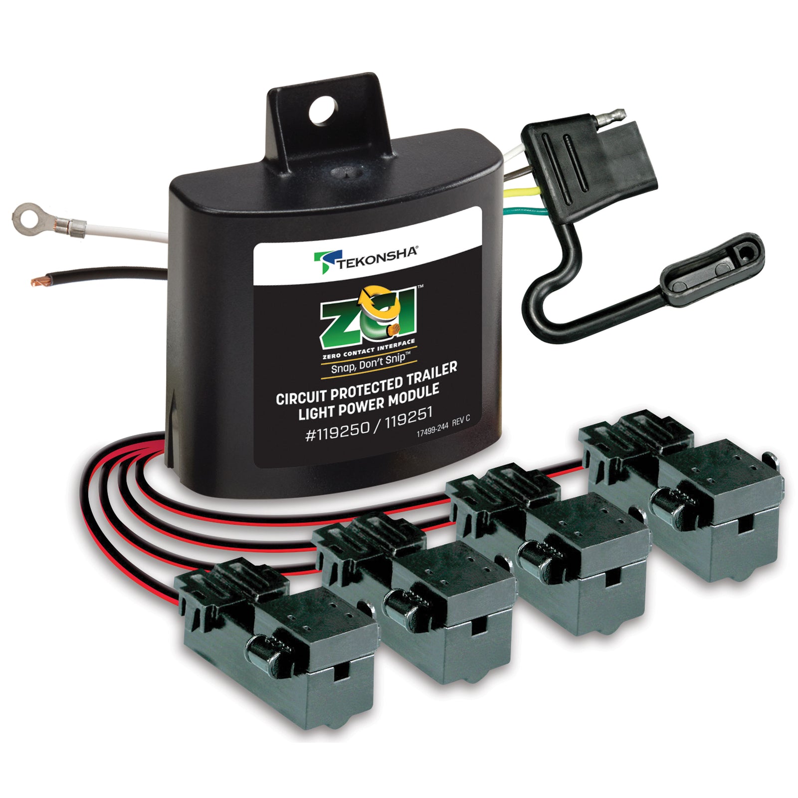 Tekonsha 119250 ZCI Zero Contact Interface Universal ModuLite