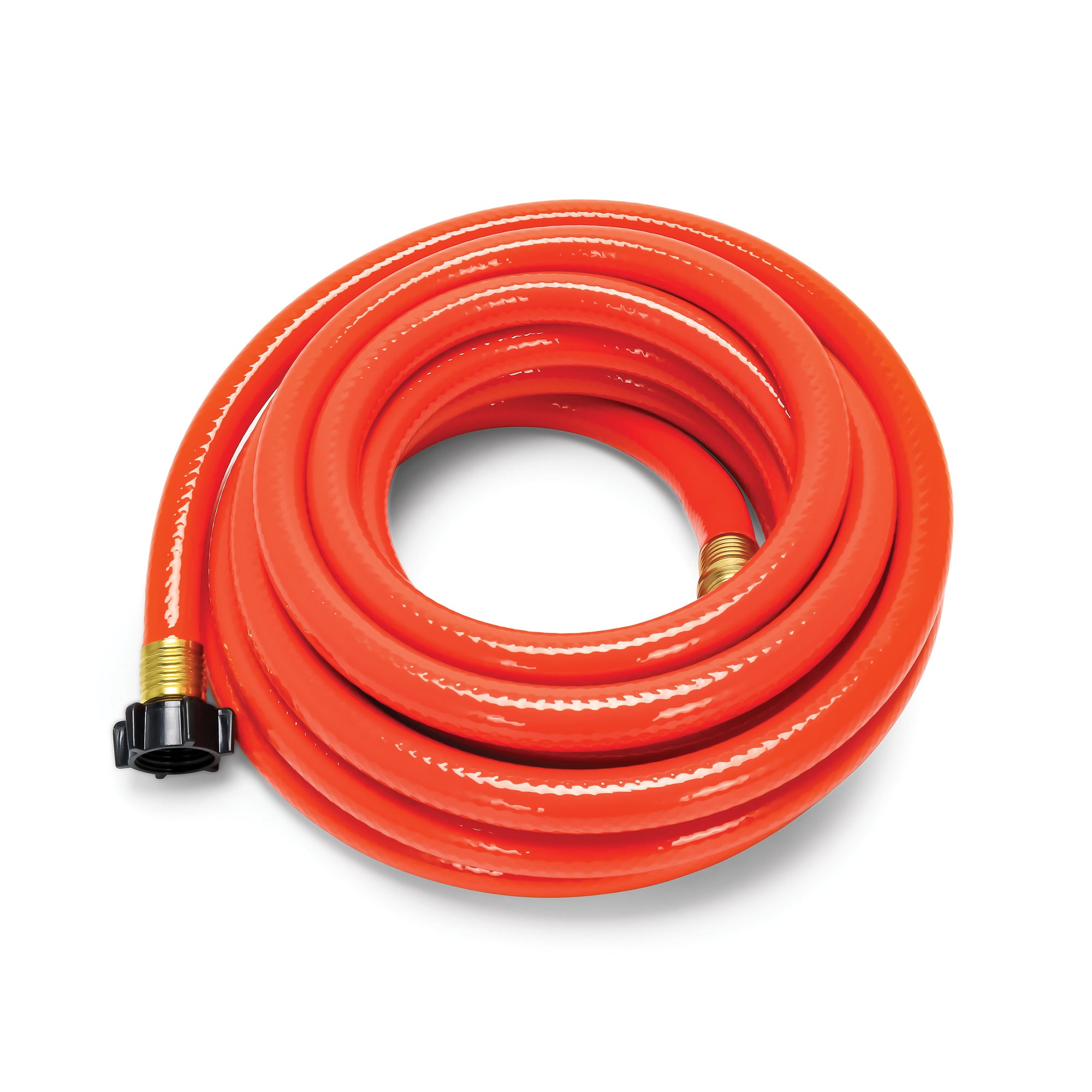 Camco 22990 RhinoFLEX Gray/Black Water Hose - 25' Clean Out Hose, 5/8" ID