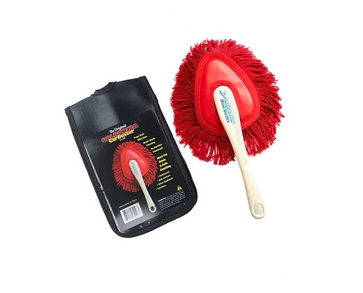 California Car Duster 62447 Original California Mini Dusterwith Plastic Handle & Storage Bag - 12"