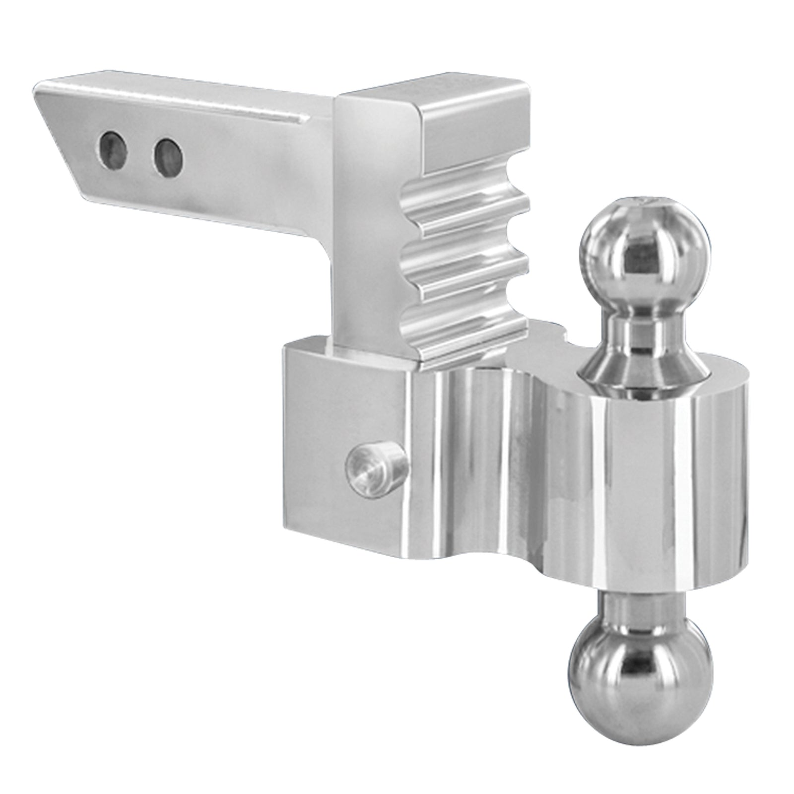 Andersen Hitches REPL. BY 3460 & 3492 Rapid Hitch Adjustable Aluminum Ball Mount with 2" and 2-5/16" Balls - 2" Receiver, Up to 4" Drop