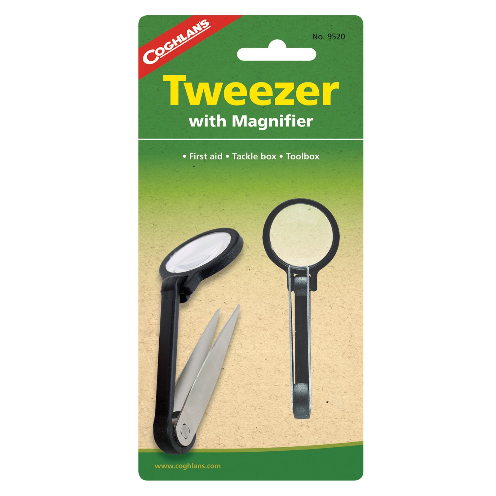 Coghlan's 9520 Tweezer and Magnifier - 5x Power