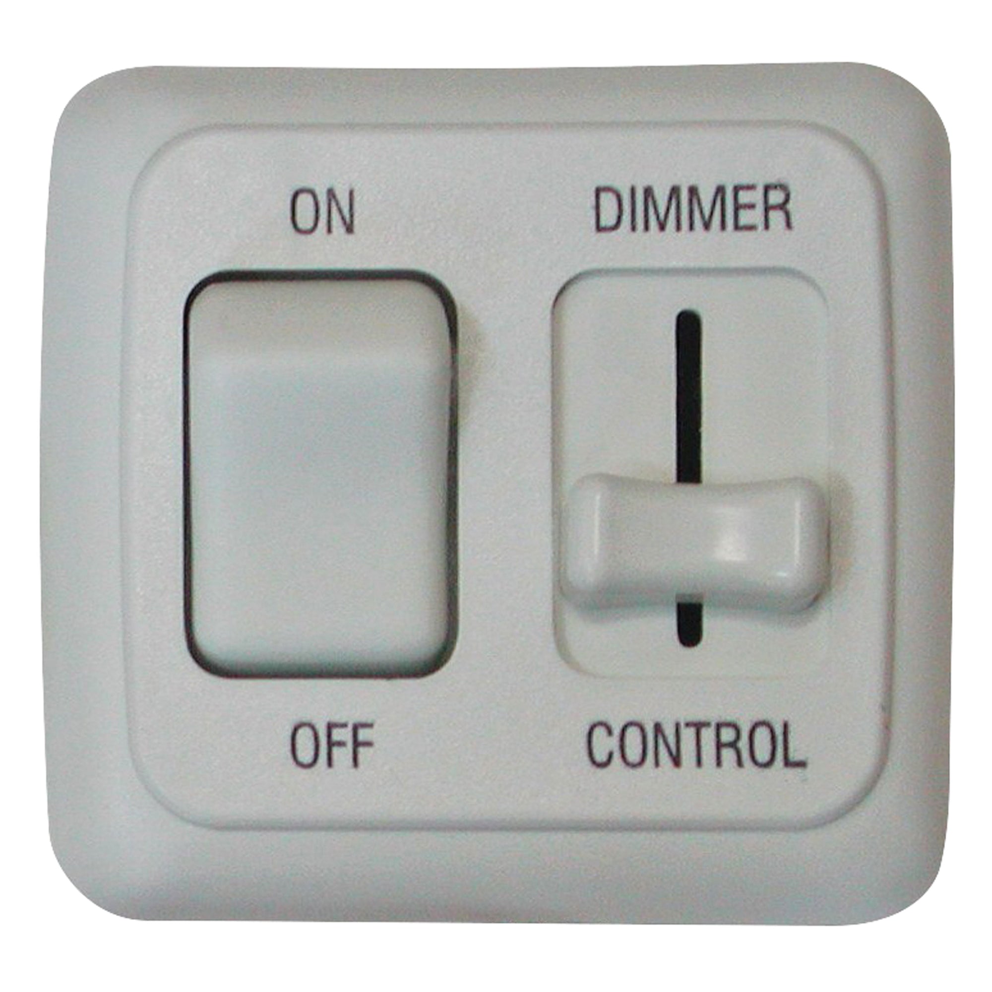 Diamond Group by Valterra DGLD01VP LED Dimmer with On/Off Switch - White