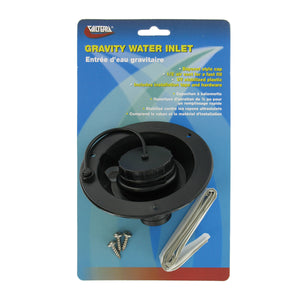 Valterra A01-2003VP Gravity Water Inlet - White (Carded)