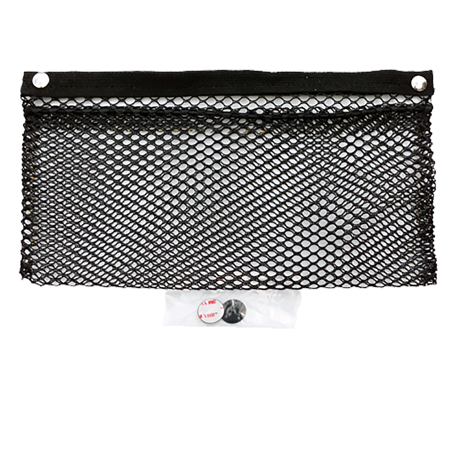 ObeCo OBPR-815-BLACKMSSD Mesh Pocket - 8" x 15", Black