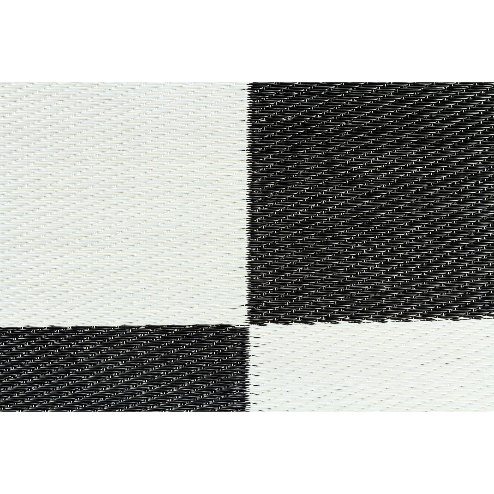 Camco 42884 Reversible Checkered Outdoor Mat - 6' X 9'