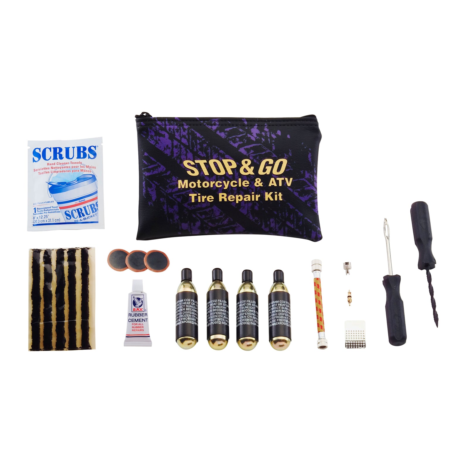 Stop & Go 1066 Motorcycle and ATV Tire Repair Kit