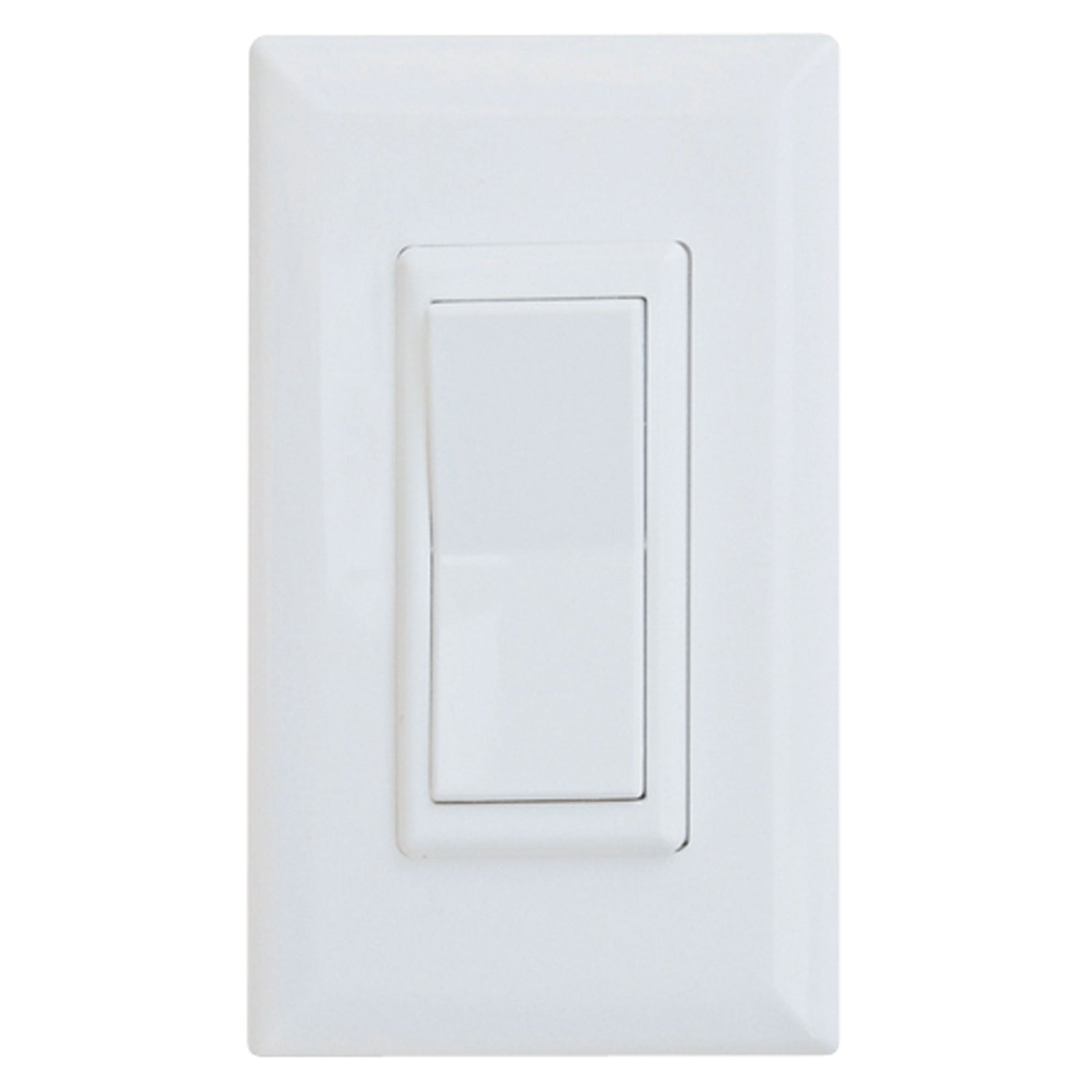 Diamond Group by Valterra DG52595VP Decor Rocker Switch with Cover - 15 Amp, White