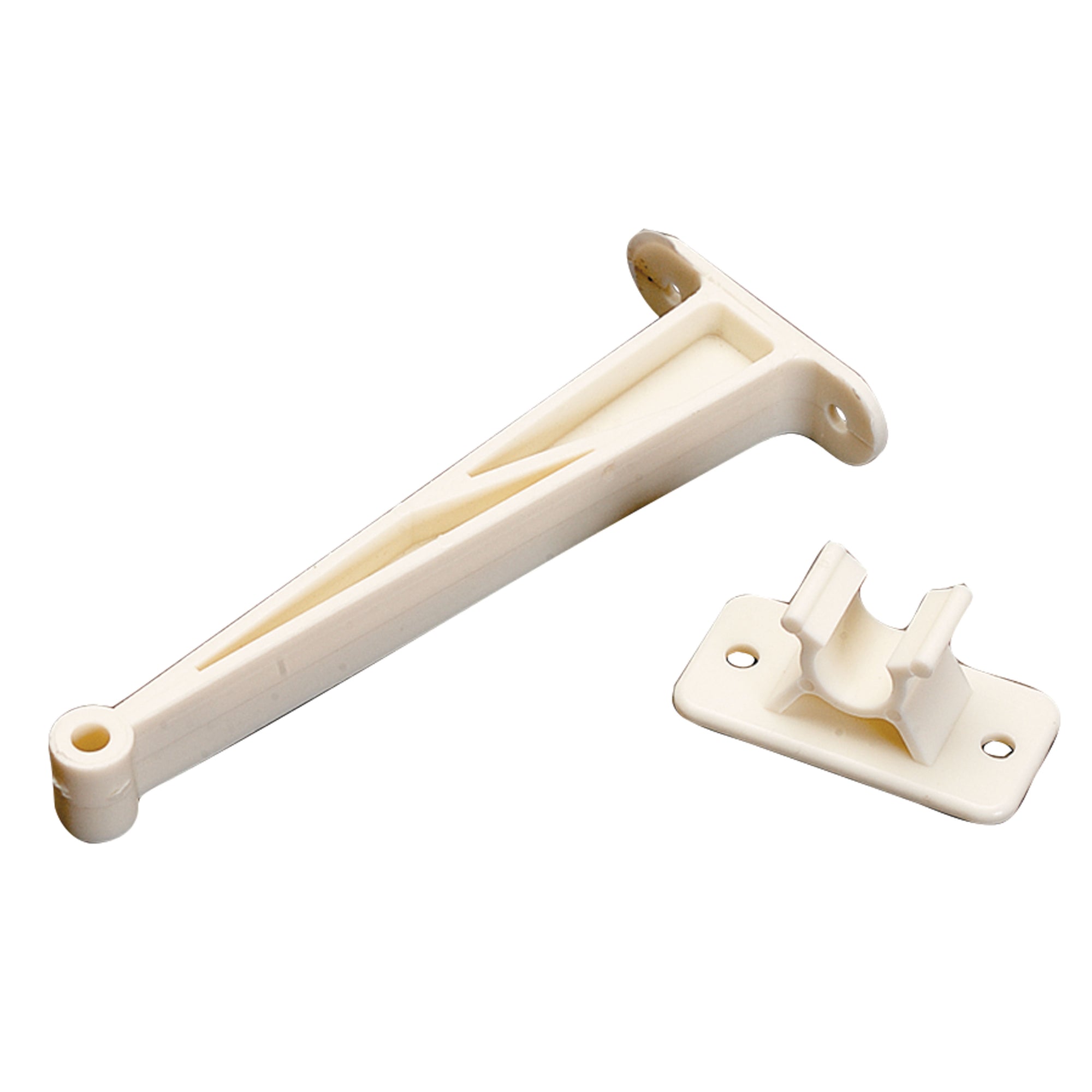 AP Products 013-087 Plastic Door Holdback - 5-1/2", Colonial White