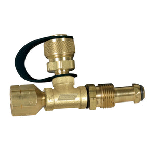 Camco 59103 Brass Tee with 3 Ports and 12' Hose