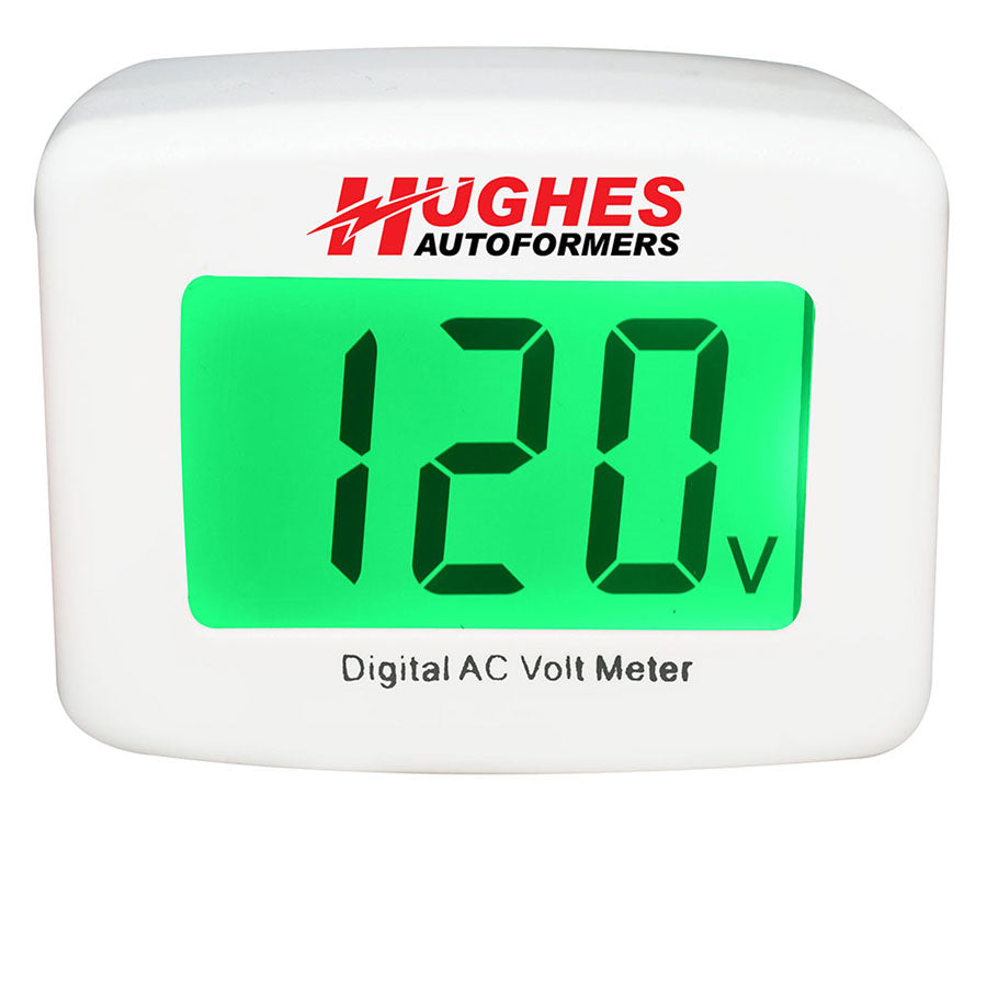 Hughes Autoformers DUAL COLOR DVM Dual Color Digital Voltmeter