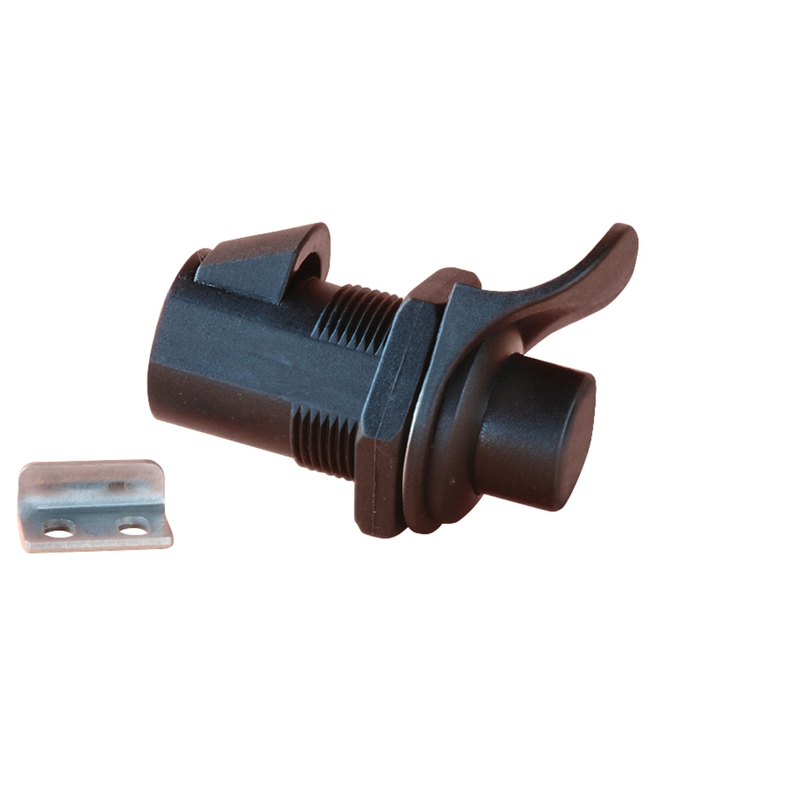 RV Designer L532 Push Button Compartment Lock - Locking, 1"